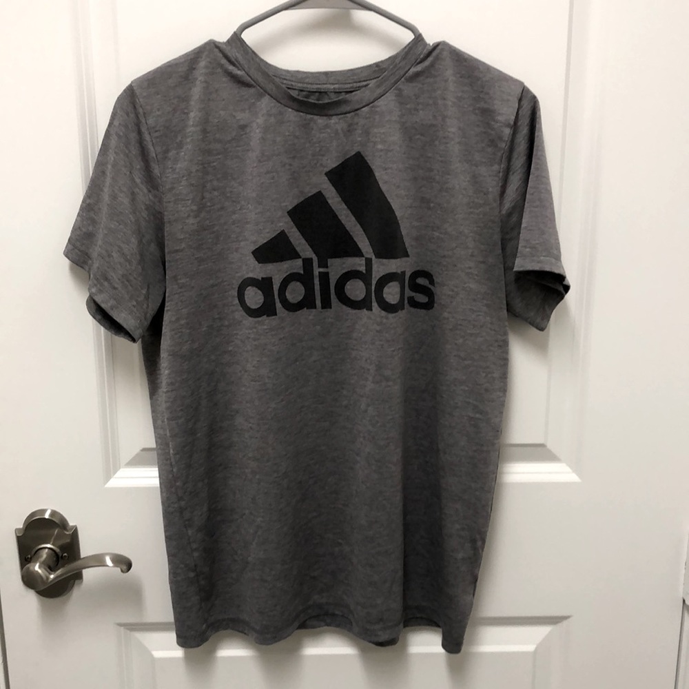Youth XL Grey Adidas T-Shirt